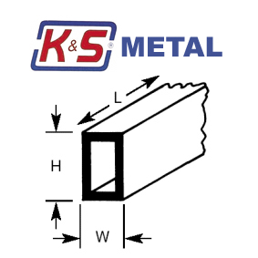 KS Brass Rectangular Tubing KS Brass Rectangular Tubing